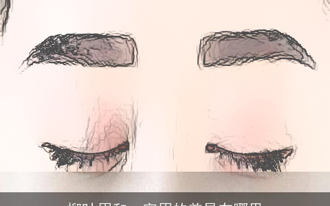 柳叶眉和一字眉的差异在哪里