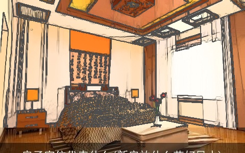 房子宫位代表什么(新房放什么花好风水)