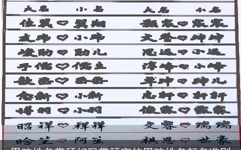 男孩姓名带硕好吗带硕字的男孩姓名起名准则