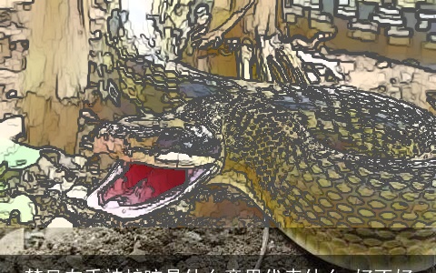 梦见左手被蛇咬是什么意思代表什么 好不好