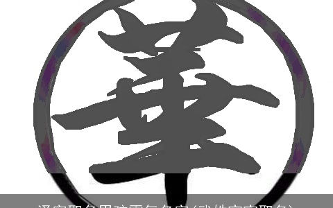 泽字取名男孩霸气名字(武姓宝宝取名)