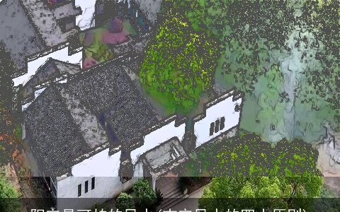 阳宅最可怕的风水(吉宅风水的四大原则)