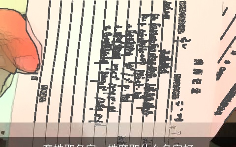 糜姓取名字，姓糜取什么名字好