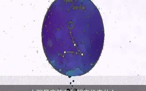 太阳星座落在巨蟹座代表什么