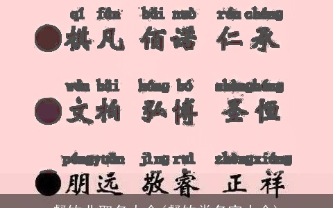 餐饮业取名大全(餐饮类名字大全)