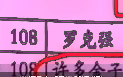 和军字搭配的名字(起名50禁用字)