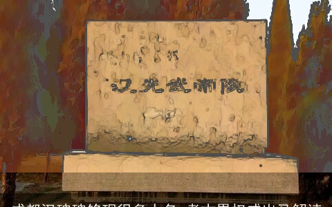 成都汉碑碑铭现很多人名 考古界权威出马解读