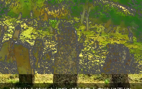 坟地出水的地方好吗(梦到有水有坟好不好)