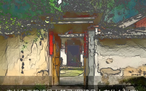 农村东西院墙风水禁忌(围墙风水有什么讲究)