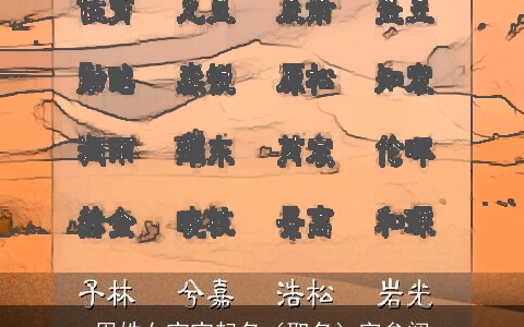 周姓女宝宝起名（取名）字参阅