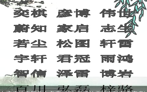 女宝宝姓雷取什么名字好听(好听的雷姓女孩名字高贵)
