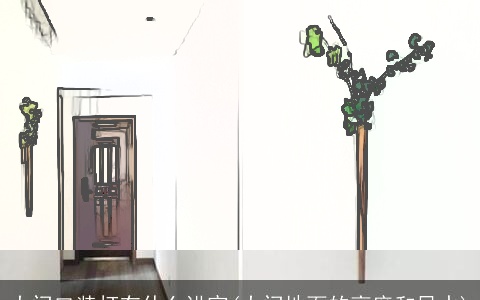 大门口装灯有什么讲究(大门地面的高度和风水)