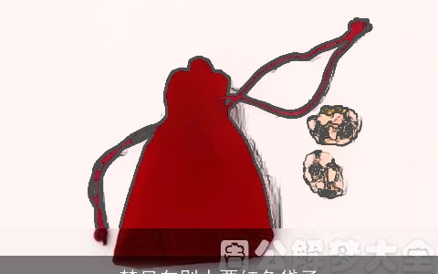 梦见向别人要红色袋子