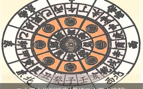 二十四山排列顺序(易经二十四山详解)