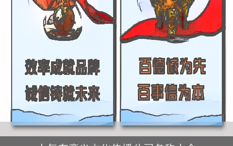 大气有意义文化传播公司名称大全