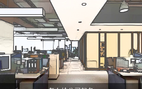 怎么给公司起名