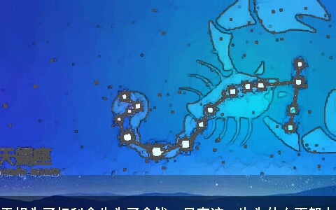 天蝎为了权利金牛为了金钱12星座这一生为什么而努力