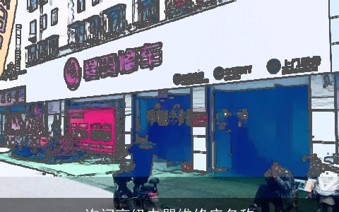 询问高级电器维修店名称