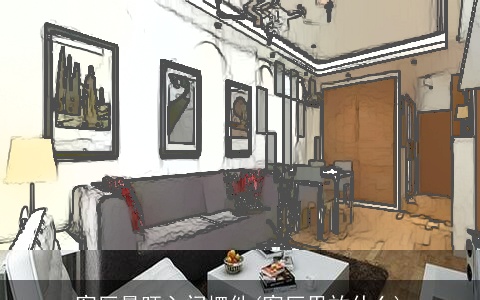 客厅最旺入门摆件(客厅里放什么)