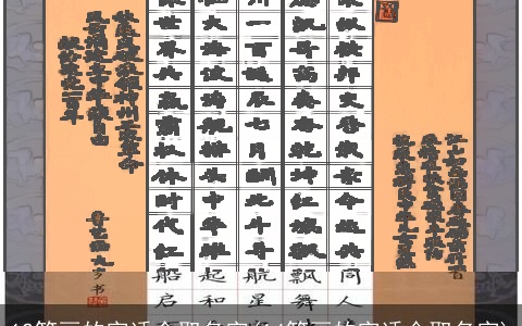 12笔画的字适合取名字(14笔画的字适合取名字)