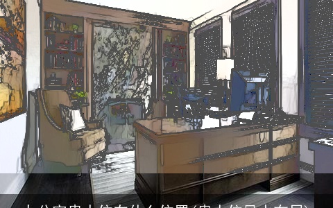 办公室贵人位在什么位置(贵人位风水布局)