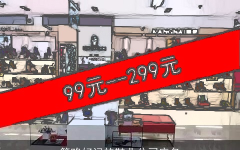 简略好记的鞋业公司店名