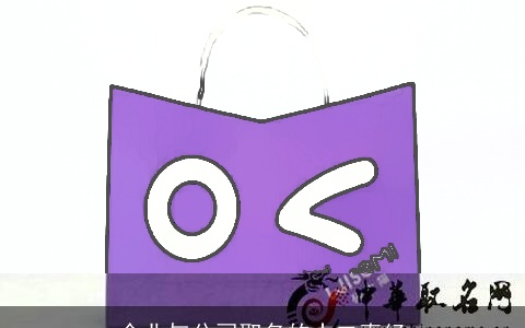 企业与公司取名的十二真经