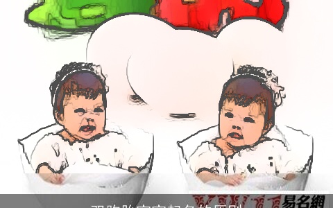 双胞胎宝宝起名的原则