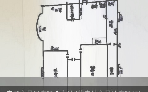 房子文昌星在哪个方位(住宅的文昌位在哪里)