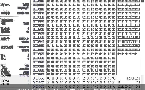 一张图看懂自己的八字(乙木年有哪些年份)