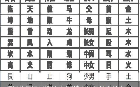 坤艮的五行属性是什么(坤山艮向是不是大向)