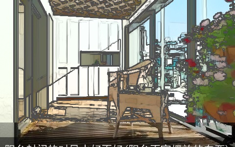 阳台封闭的对风水好不好(阳台不宜摆放的东西)