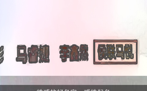 姓贰的好名字，贰姓起名