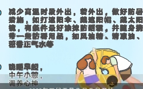 2023年三伏天是几月几号开始