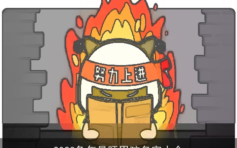 2023兔年最旺男孩名字大全