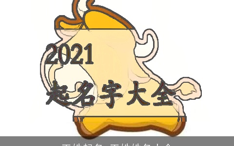 王姓起名 王姓姓名大全