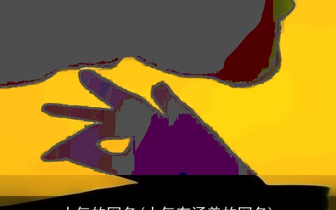 大气的网名(大气有涵养的网名)