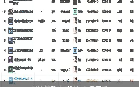 餐饮管理公司叫什么名字好