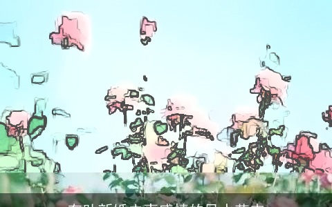 有助新婚夫妻感情的风水花卉