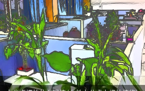 办公桌摆放什么绿植(女性办公桌上摆放植物)