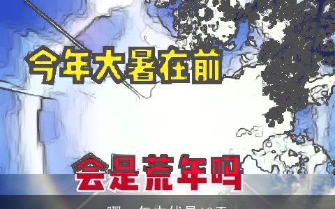 哪一年中伏是10天