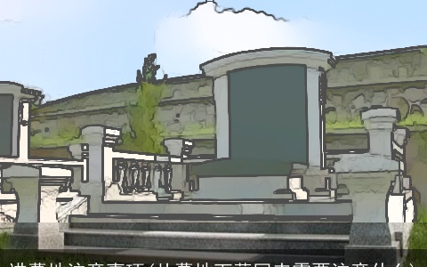 进墓地注意事项(从墓地下葬回来需要注意什么)