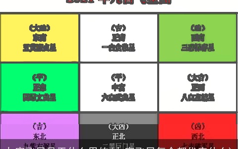 九宫飞星是干什么用的(九宫飞星每个都代表什么)