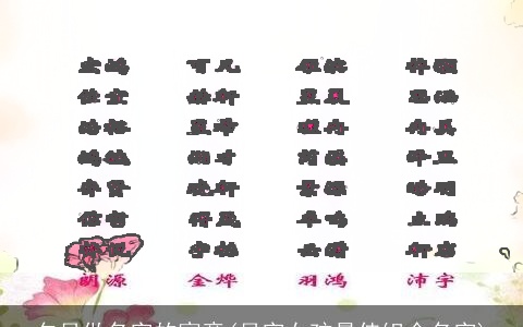 夕月做名字的寓意(月字女孩最佳组合名字)