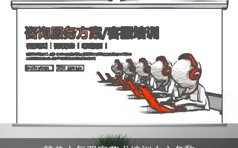 简单大气双字艺术培训中心名称