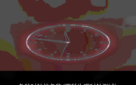 各种时钟的名称(四种生理时钟测试)