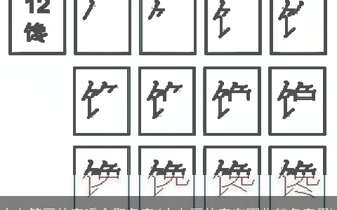 十七笔画的字适合取名字(十七画的字有哪些起名字用)