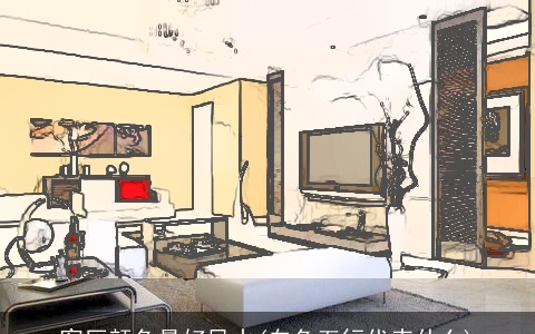 客厅颜色最好风水(白色五行代表什么)