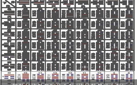 乾卦加坎卦名叫什么卦(坎艮卦是什么卦)