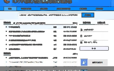 网络起名之怎么给网店起名